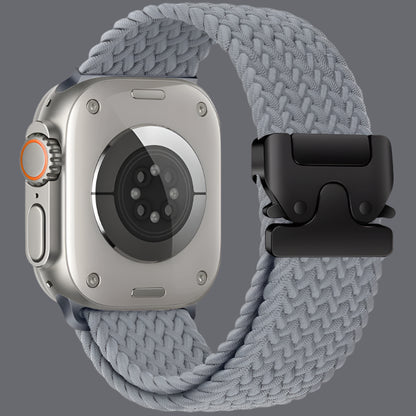 Bracelet Tissu Réglable pour Apple Watch – Style Robuste & Confortable